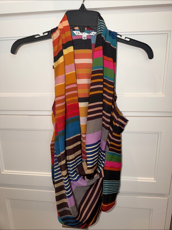 Trina Turk Tops - Trina Turk Vibrant Striped Halter Top Small